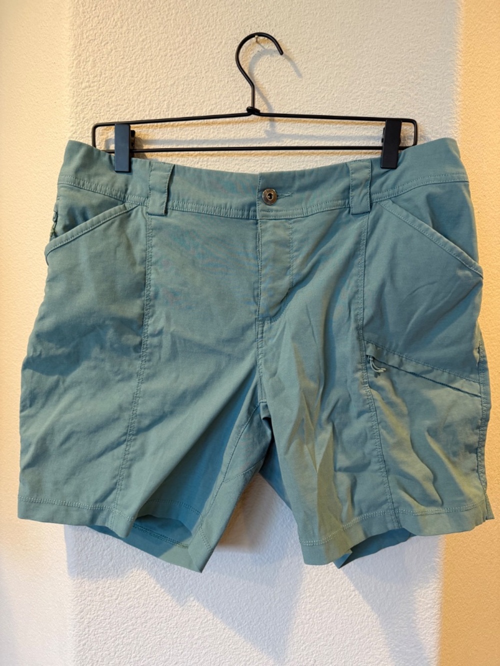 Duluth Trading Co Dry on the Fly 7" Shorts Teal Size 12 EUC